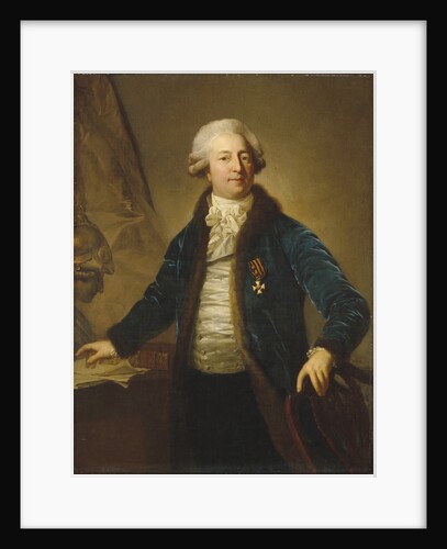 Portrait of Adrian Ivanovich Divov, 1790s by Anton Graff