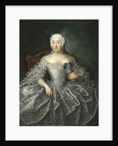 Portrait of Countess Varvara Alexeyevna Sheremetyeva, 1746 by Georg-Christoph Grooth