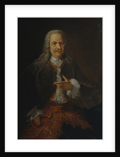 Portrait of Akinfiy Nikitich Demidov (1678?1745), before 1745 by Georg-Christoph Grooth