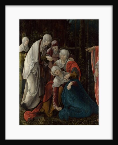 Christ taking leave of his Mother, c. 1520 by Wolf Huber