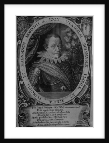 King Wladyslaw IV Vasa of Poland, Tsar of Russia, before 1632 by Lucas Kilian