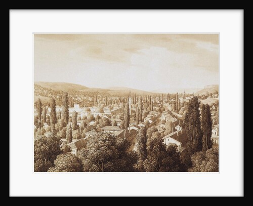 View of Bakhchisaray, 1824 by Carl Ferdinand von Kügelgen