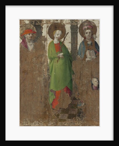 Three Saints, c. 1450 by Stephan Lochner