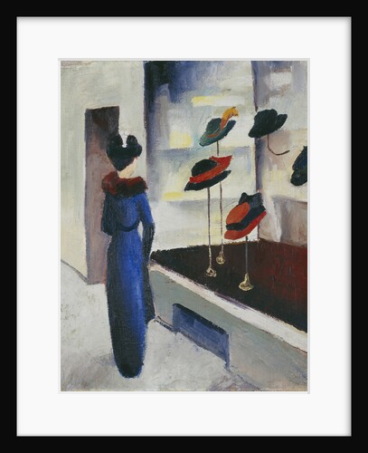 Hat Shop, 1913 by August Macke