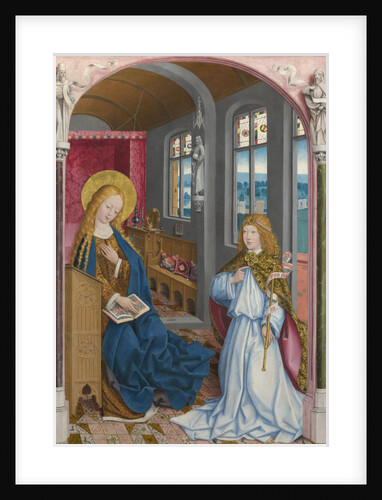 The Annunciation (The Liesborn Altarpiece), ca. 1470-1480 by Master of Liesborn