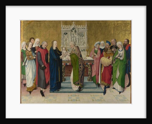 The Presentation in the Temple, ca 1470 by Master of the Life of the Virgin