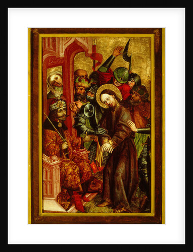 Christ before Pilate (Vlad III as Pontius Pilate), ca 1463-1464 by Master of Velenje Panels