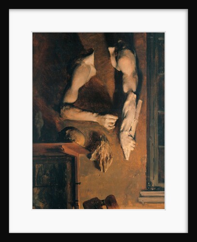 Studio Wall, 1852 by Adolph Friedrich von Menzel