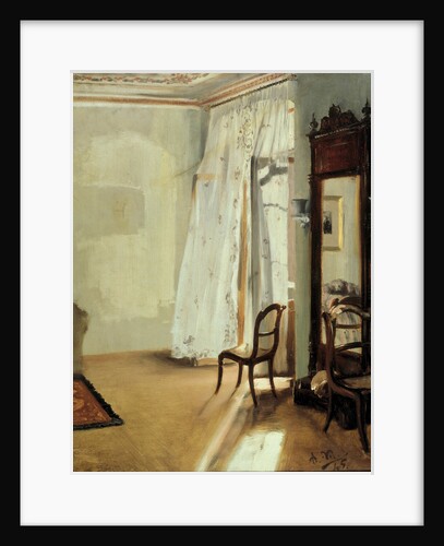 The Balcony Room, 1845 by Adolph Friedrich von Menzel