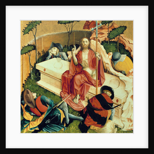 Christ rising from the Tomb. The Wings of the Wurzach Altar, 1437 by Hans Multscher