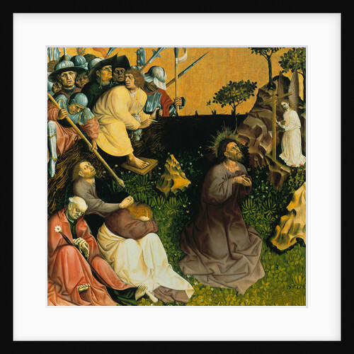 The Agony in the Garden. The Wings of the Wurzach Altar, 1437 by Hans Multscher