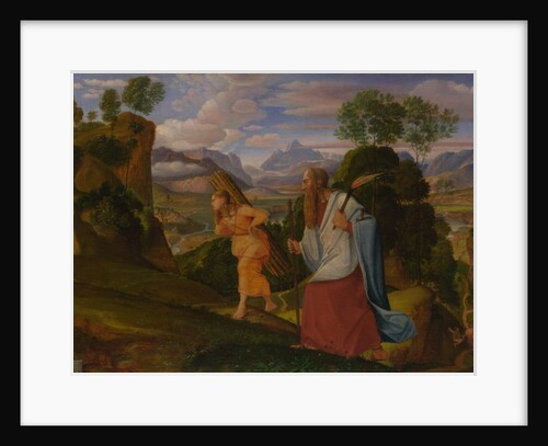 Abraham and Isaac, 1817 by Johann Heinrich Ferdinand Olivier