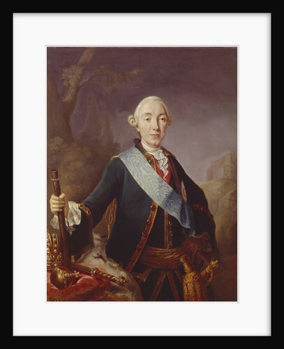 Portrait of the Tsar Peter III of Russia, 1761 by Lucas Conrad Pfandzelt