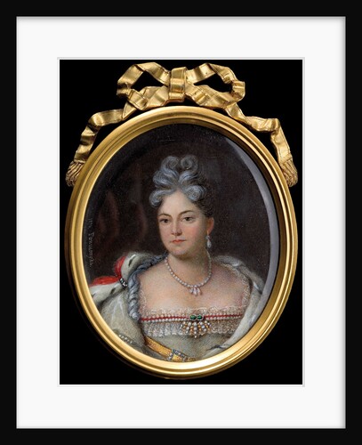 Portrait of Grand Duchess Anna Petrovna of Russia, 1874 by Alois Gustav Rockstuhl