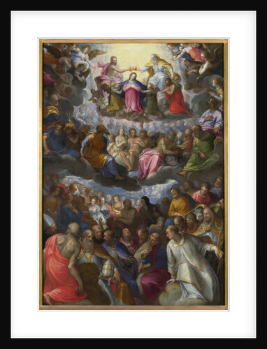 The Coronation of the Virgin, c. 1598 by Johann Rottenhammer the Elder