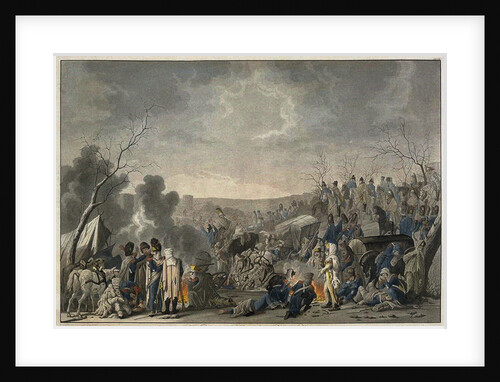 Retreat of the Grande Armée from Moscow in 1812, 1813 by Lorenz Rugendas