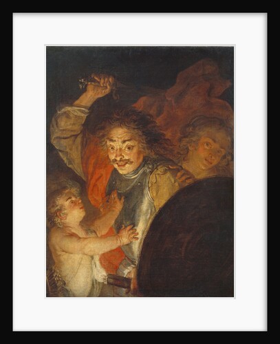 Mars, Venus and Cupid (Allegory of Anger), c.1630 by Joachim von Sandrart