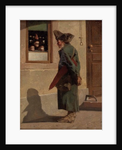 Soldier At The Denture Shop by Adam Ernst Schalck