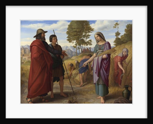 Ruth in Boazs Field, 1828 by Julius Schnorr von Carolsfeld