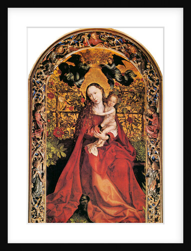 Madonna in Rose Garden, 1473 by Martin Schongauer