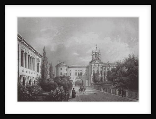The Imperial Lyceum in Tsarskoye Selo, 1850s by Carl Schulz