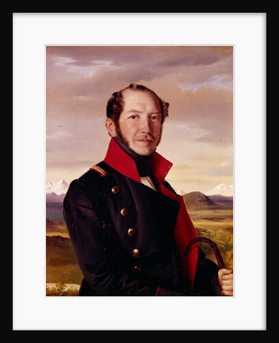 Nikolai Lorer on the Caucasus, 1838 by Robert Schwede