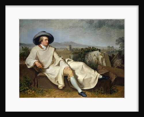 Goethe in the Campagna, 1787 by Johann Heinrich Wilhelm Tischbein