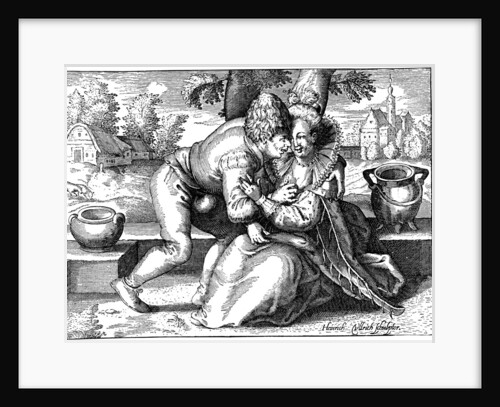 Lovelorn Peasant by Heinrich Ullrich