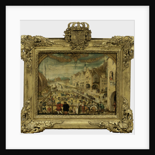 Labours of the Months. A tournament in Altstadt of Landshut, 1516-1525 by Hans von Wertinger
