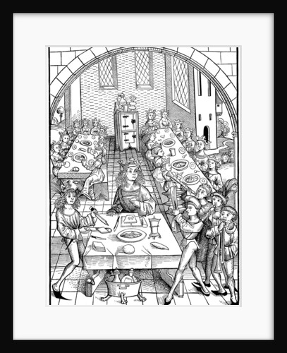 Illustration to the book Schatzkammer, 1490-1491 by Michael Wolgemut