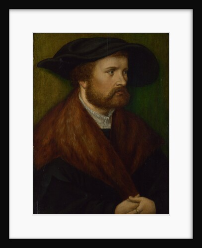 Portrait of a man, ca 1530 by South German master