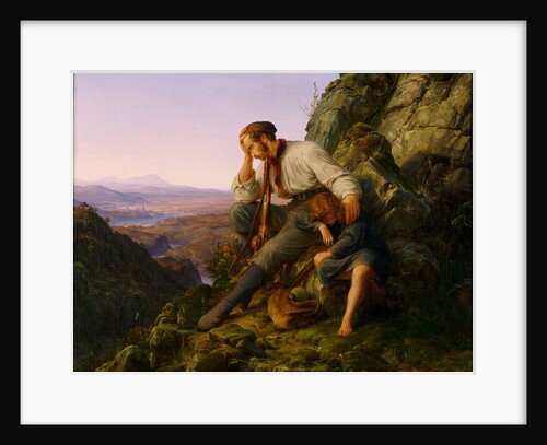 The Robber and His Child, 1832 by Carl Friedrich Lessing