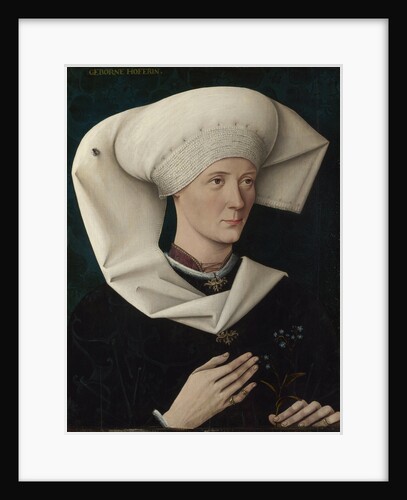 Portrait of a Woman of the Hofer Family, ca 1470 by Swabian master