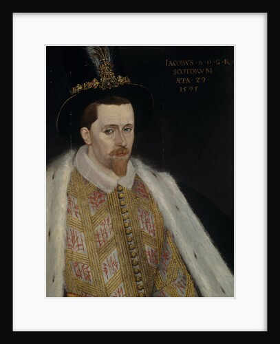 James VI and I, King of Scotland, 1595 by Adrian Vanson