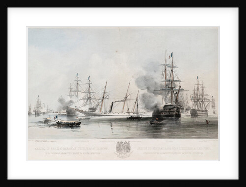 Arrival of General Baraguay DHilliers at Grengam, 1854 by Oswald Walters Brierly