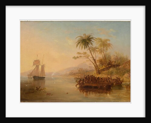 The rescue of William DOyly, 1841 by John Wilson Carmichael