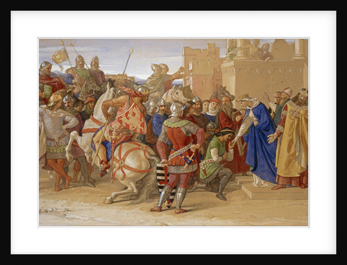 The Knights of the Round Table about to Depart in Quest of the Holy Grail, 1849 by William Dyce