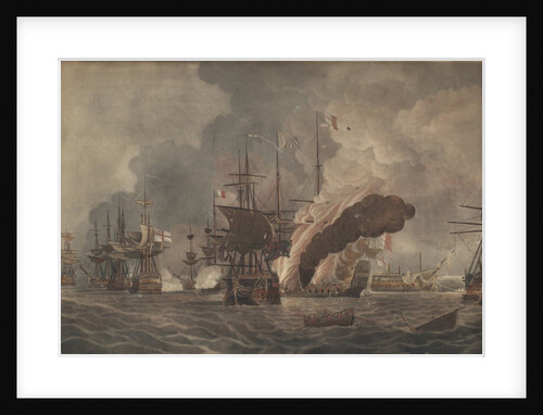 The Battle of the Nile, c. 1800 by John William Edy