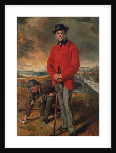 Portrait of John Whyte-Melville, of Bennochy and Strathkinness by Sir Francis Grant
