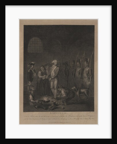 Lafayette in Prison at Olmütz by George Morland