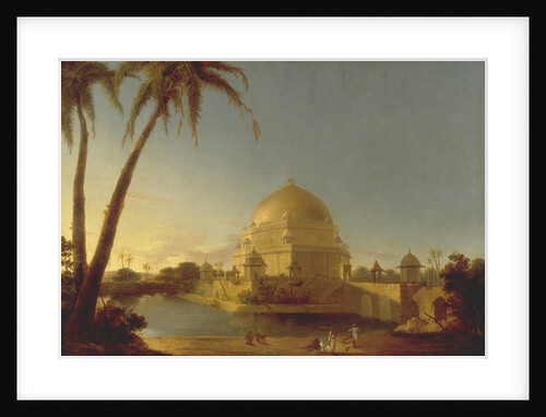 The tomb of Sher Shah Suri in Sasaram, Bihar, c. 1790 by D. Robert