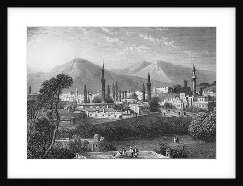 Viev of Erzurum, 1878 by Arthur Willmore