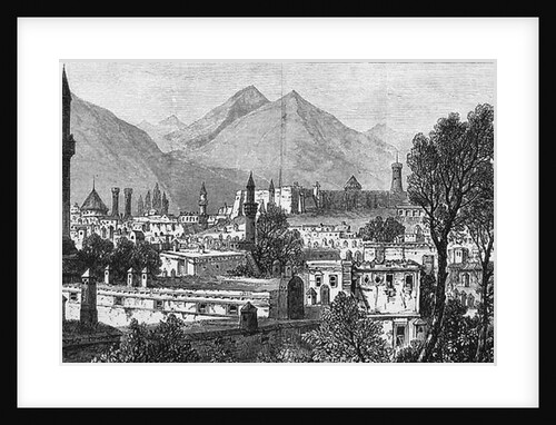 Viev of Erzurum, 1878 by Arthur Willmore