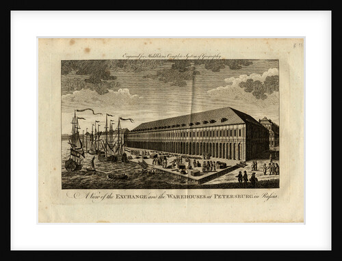 Stock exchange in Saint Petersburg, 1778 by Anonymous