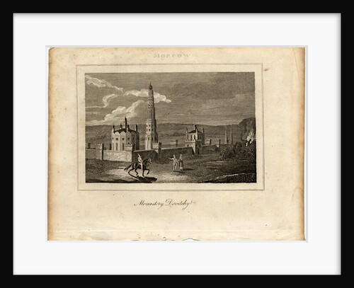 The Novodevichy Convent in Moscow, c. 1800 by Anonymous