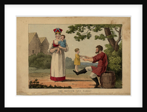 Russian Peasant Family, 1810s by Anonymous