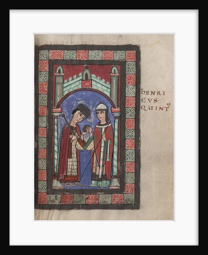 Emperor Henry V and Matilda of England at the Wedding Feast in Mainz on 7 January 1114, 1114 by Anonymous