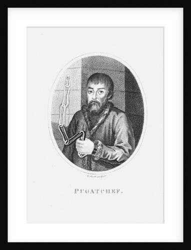 Yemelyan I. Pugachev (Travels in Poland, Russia, Sweden, and Denmark by William Coxe), 1802 by Anonymous