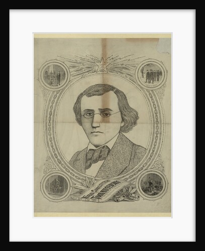 Portrait of the revolutionary democrat Nikolay Chernyshevsky, 1890s by Anonymous