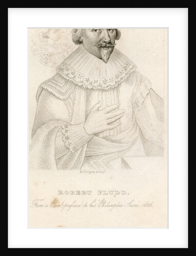 Portrait of Robert Fludd, 1626 by Anonymous